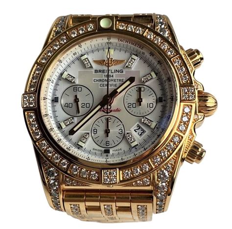 diamond breitling watches|diamond Breitling watches for sale.